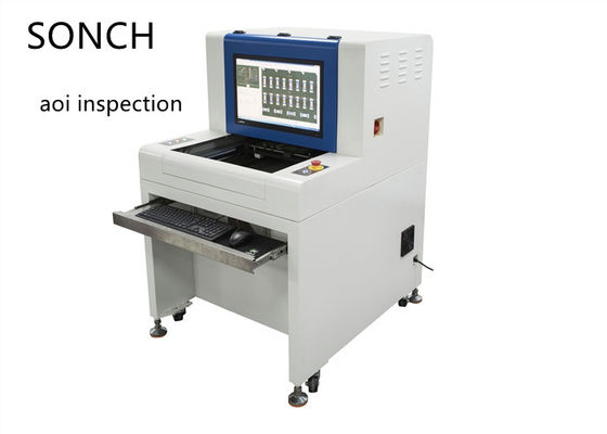 TCP / IP Auto Optical Inspection Machine Megapixel Lens AOI Inspection Equipment