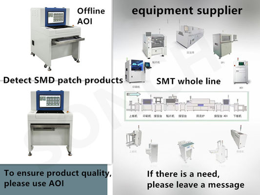 AOI SMT Assembly Machine 10um 01005chip 0.3 Pitch IC SMD Placement Machine