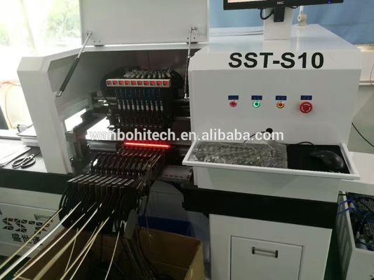 Granite Table Top Pick And Place Machine , 10 Heads LED Chip Mounter