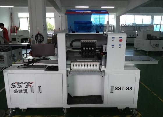 SMD LED Pick And Place Machine / SMT Chip Mounter With Platform 1200X300mm