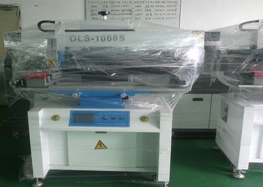 Imprimante semi automatique de pâte de soudure, imprimante de pochoir de SMT pour la taille 0.1-1.5m de carte PCB