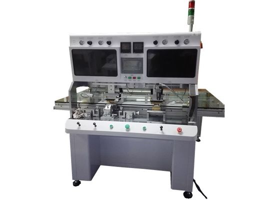 AC 220V 85 pouces 2 têtes ACF TAB COF machine à lier